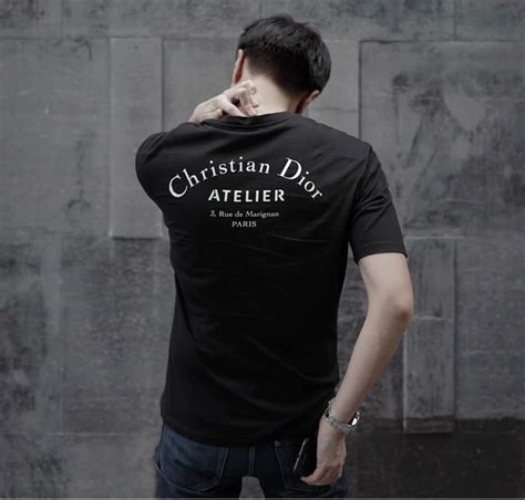 t-shirt dior atelier homme|christian Dior luxury shirt.